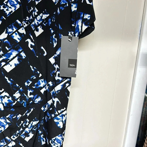 NWT Mossino Diagonal print Dress SzXl - Picture 4 of 10